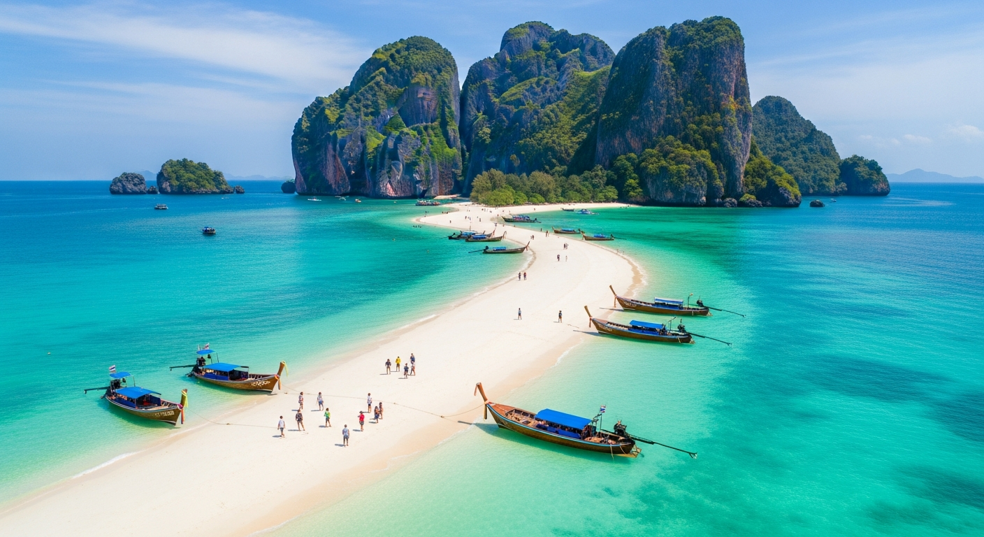 Krabi 4 Islands Tour (Island Hopping)