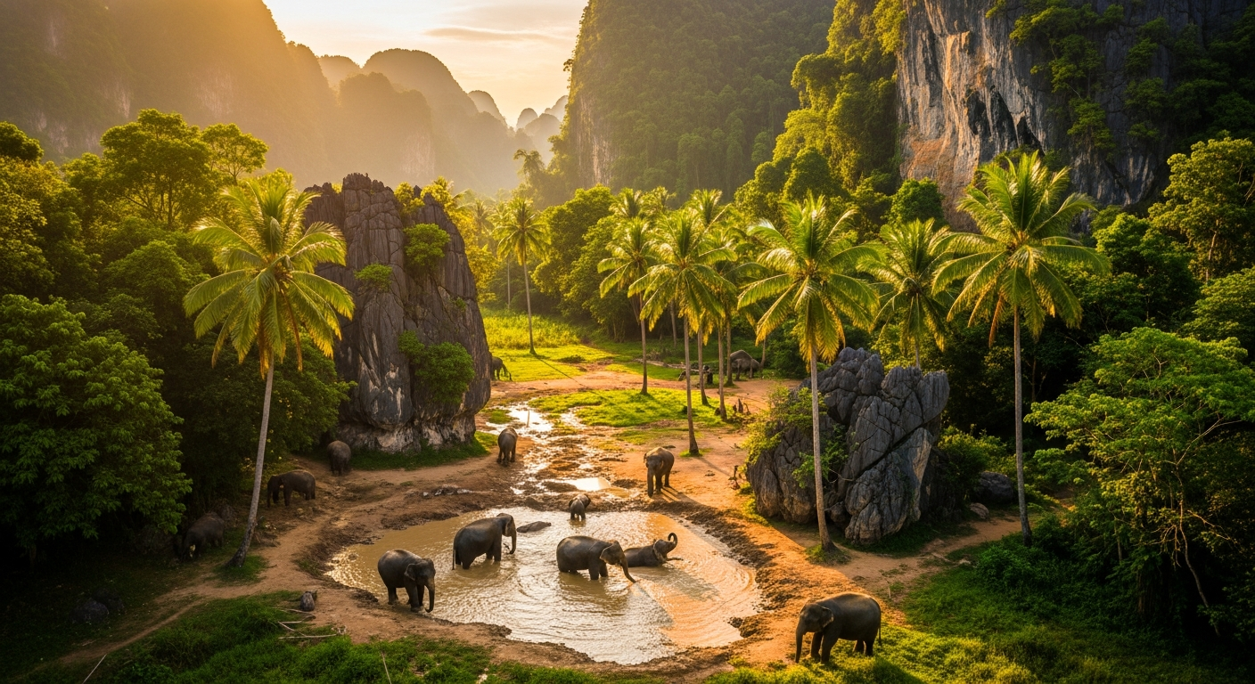 Krabi Elephant Sanctuaries (Ethical)